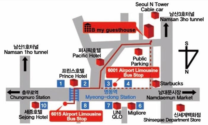 B My Guesthouse Seoul Exterior foto